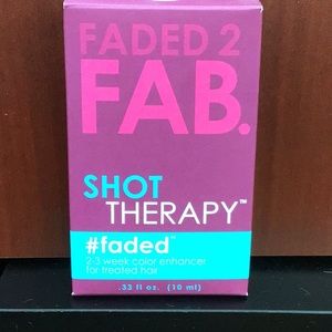 Faded 2 Fab Shot Therapy Color Enhancer Refresher 0.33‎ fl oz for Treated Hair